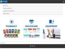 Tablet Screenshot of flemingmedical.ie